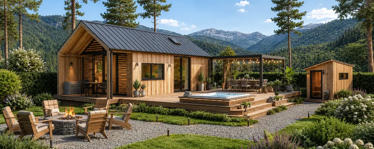 Adria tiny home architectural visualization